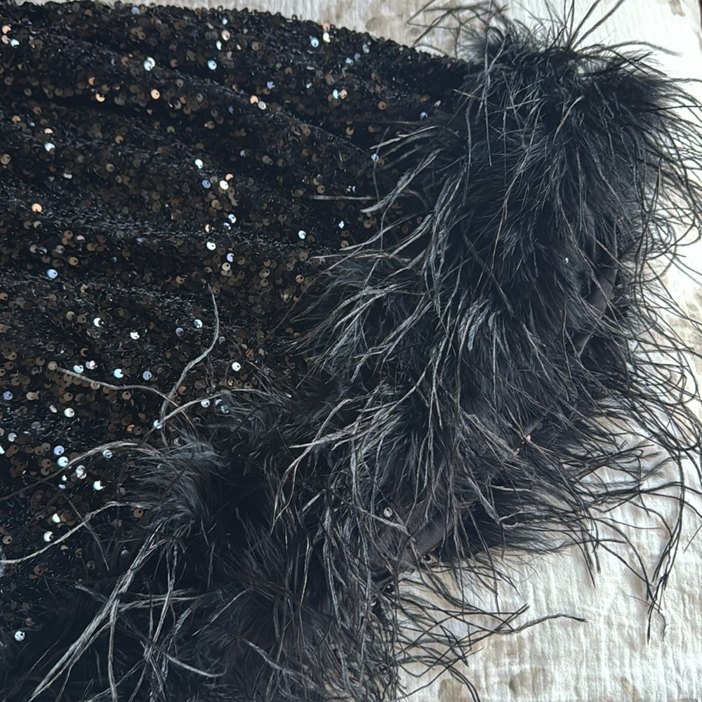 Fashion Nova Black Sequin Mini Dress - Picture 2 of 4